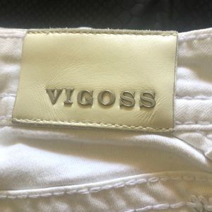 Cute white Capri denim